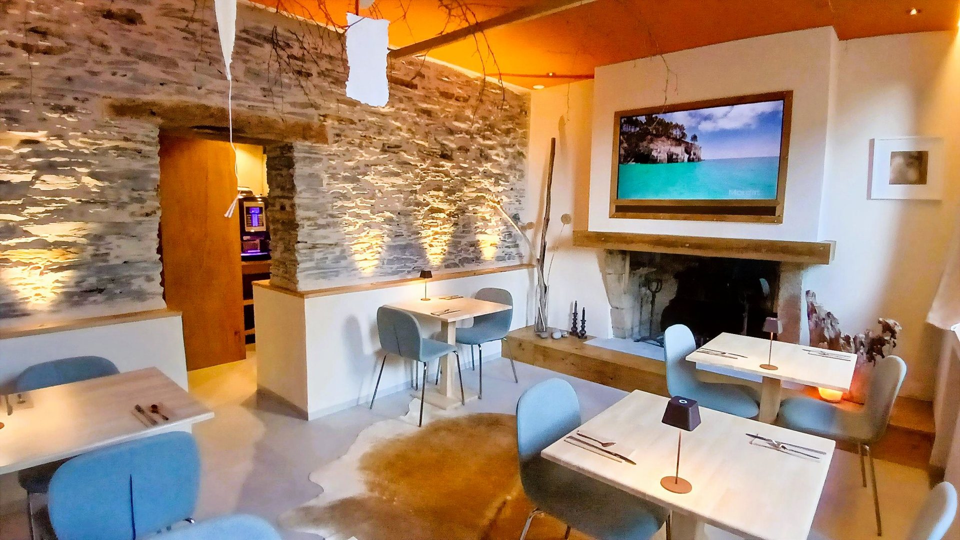 Salle du petit-déjeuner de La Maison Brevan